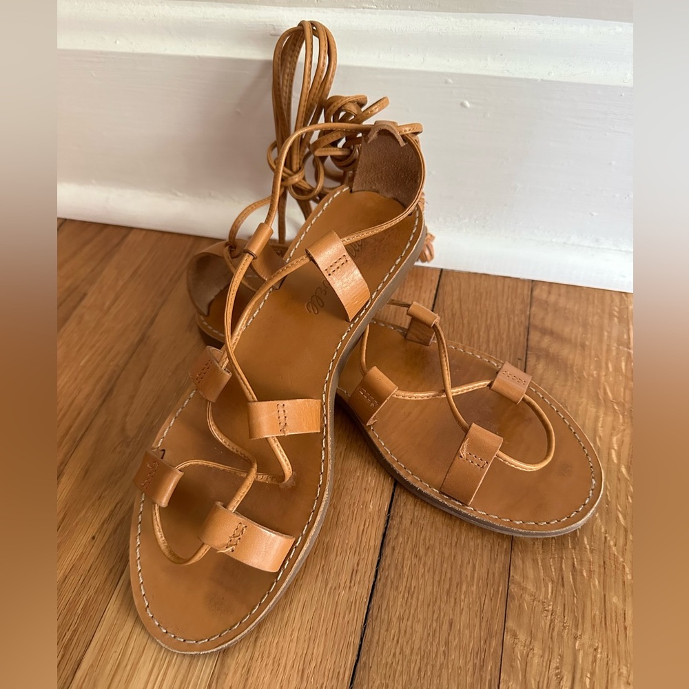 Madewell Boardwalk Lace-up sandals